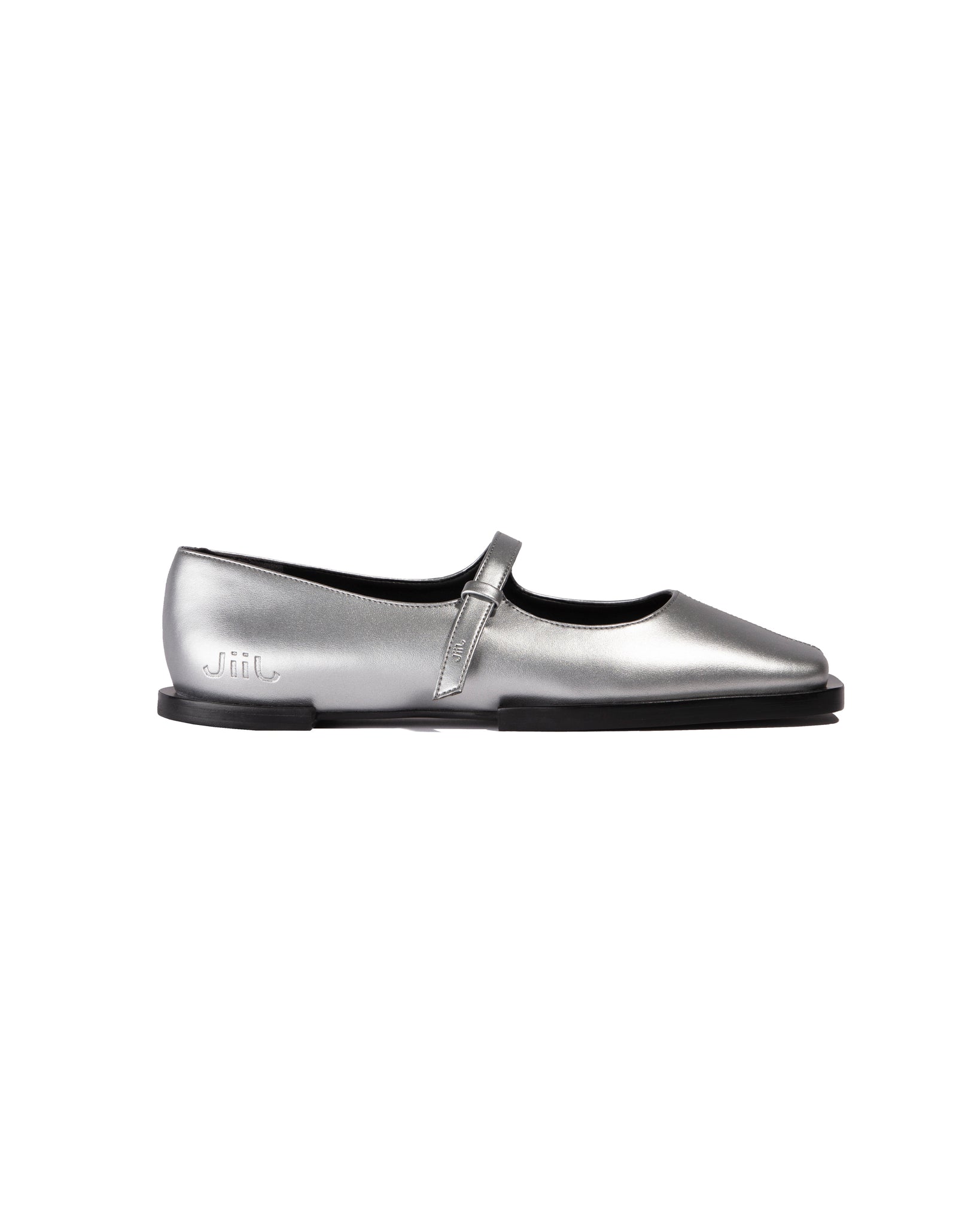 SILVER APPLE MARY JANES