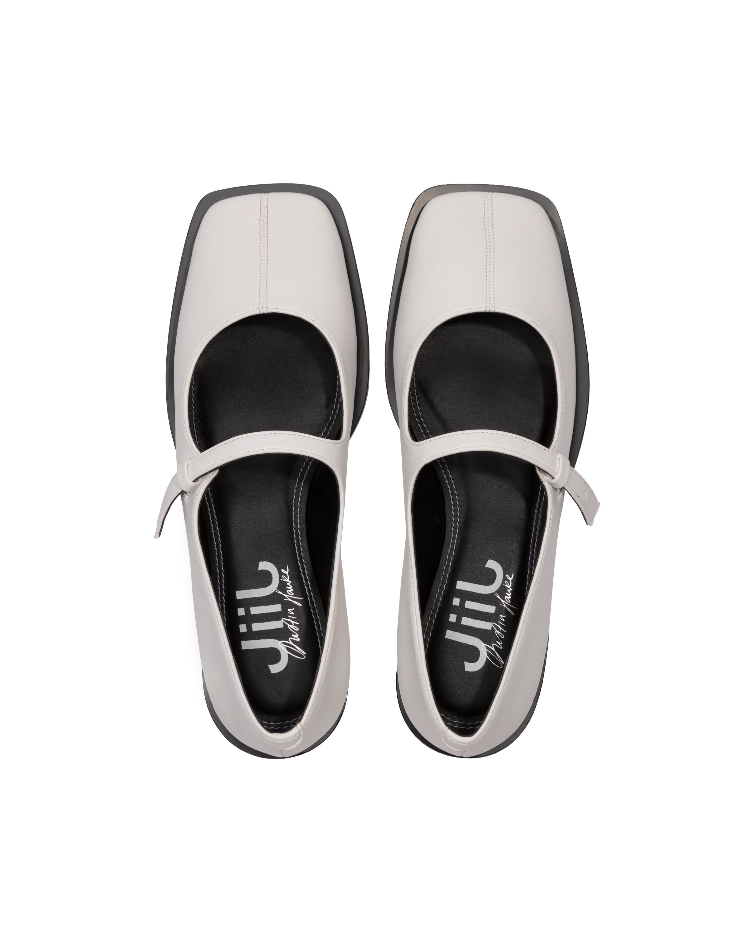 WHITE BAMBOO MARY JANES – www.ji-ij.com